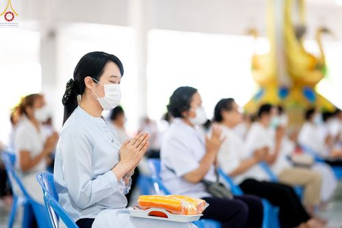 ภาพ No.85648:พิธีบุพเปตพลีครั้งที่ 138 ร่วมอุทิศบุญแด่หมู่ญาติที่ล่วงลับไปแล้ว และสืบทอดอายุพระพุทธศาสนา วันพุธที่ 16 สิงหาคม พ.ศ. 2566 (วันพระแรม 15 ค่ำ เดือน 8-8 ณ หอฉันคุณยายอาจารย์ฯ วัดพระธรรมกาย