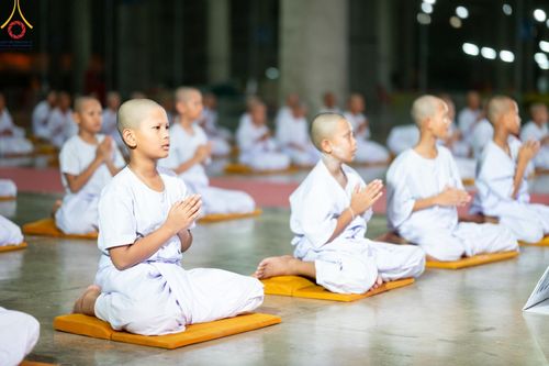 ภาพ No.133661:นาคธรรมทายาทปฏิบัติธรรมก่อนบวช ในโครงการบรรพชาสามเณร ฟื้นฟูพระพุทธศาสนาทั่วไทย ศูนย์อบรมวัดพระธรรมกาย วันที่ 3 เมษายน พ.ศ. 2567