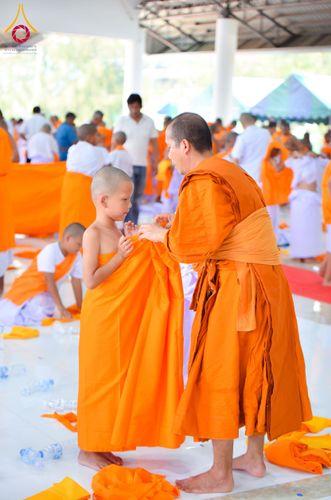 ภาพ No.216820:วันเสาร์ที่ 5 เมษายน พ.ศ. 2568 พิธีบรรพชาสามเณรฟื้นฟูพระพุทธศาสนาทั่วไทย ณ ธุดงคสถานอำนาจเจริญ จ.อำนาจเจริญ