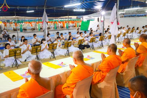 ภาพ No.116486:พิธีถวายภัตตาหารเป็นสังฆทาน แด่คณะพระธรรมยาตรา ปีที่ 12 วันที่ 22 มกราคม พ.ศ. 2567 ณ อนุสรณ์สถานบางนางแท่น จ.นครปฐม