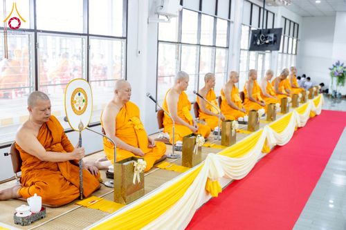 ภาพ No.276674:วันเสาร์ที่ 6 ธันวาคม พ.ศ. 2568 พิธีมุทิตาสักการะ เนื่องในโอกาสที่พระเดชพระคุณพระพรหมดิลก เจ้าอาวาสวัดสามพระยา วรวิหาร เมตตาเป็นประธานในพิธีตั้งฐานานุกรมใน พระราชวิเทศวชิรเวที (บัณฑิต วรปญฺโญ) ผู้ช่วยเจ้าอาวาสวัดพระธรรมกาย (ไวโรจน์ วิโรจโน) ผู้ช่วยเจ้าอา