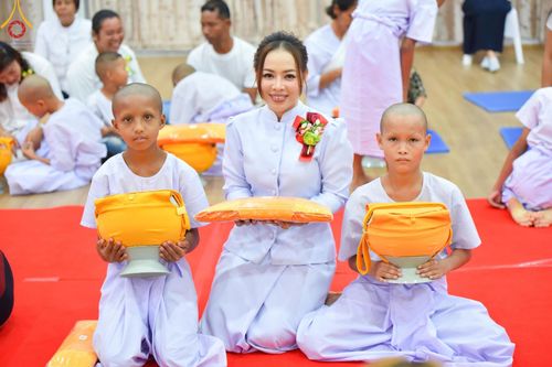 ภาพ No.133607:พิธีบรรพชาสามเณร ณ ศูนย์ปฏิบัติธรรมเขาคิชฌกูฏ จ.จันทบุรี วันที่ 4 เมษายน พ.ศ. 2567