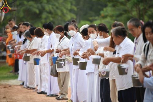 ภาพ No.86250:พิธีทอดผ้าป่าขุดเจาะบ่อน้ำบาดาล  ณ ศูนย์ปฏิบัติธรรมจังหวัดสระบุรี อ.พระพุทธบาท จ.สระบุรี ประธานสงฆ์ : พระครูภาวนาถิรธรรม วิ.(ผจญ เถรธัมโม) ประธานฆราวาส : กัลญาณมิตร ครอบครัว คุณพ่อทวี-คุณแม่ปราณี คุณเพียรใจ - ดรุณี  โรจนสินวิไล และพิธีเทคอนกรีตฐานราก เพื