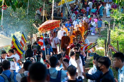 ภาพ No.98593:พิธีทอดกฐินสมทบวัดกัลยาณมิตรต่างประเทศ ณ วัดราชบัณนะวิหาร เมืองรังกามาติ ประเทศบังกลาเทศ วันศุกร์ที่ 24 พฤศจิกายน พ.ศ. 2566