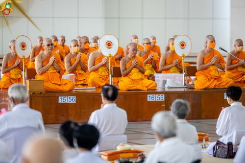 ภาพ No.86709:พิธีบุพเปตพลี  ครั้งที่ 139 ร่วมอุทิศบุญแด่หมู่ญาติที่ล่วงลับไปแล้ว และสืบทอดอายุพระพุทธศาสนา วันพฤหัสบดีที่ 31 สิงหาคม พ.ศ.2566 วันพระขึ้น 15 ค่ำ เดือน 9 ณ หอฉันคุณยายอาจารย์ฯ วัดพระธรรมกาย