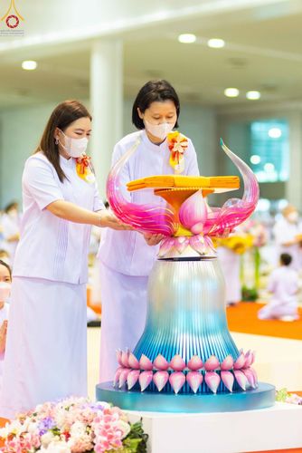 ภาพ No.89034:พิธีทอดผ้าป่าสมทบกฐินครั้งที่ 2 วันศุกร์ที่ 29 กันยายน พ.ศ. 2566 วันเพ็ญขึ้น 15 ค่ำ เดือน 10 ณ ห้องแก้วสารพัดนึก 1 วัดพระธรรมกาย