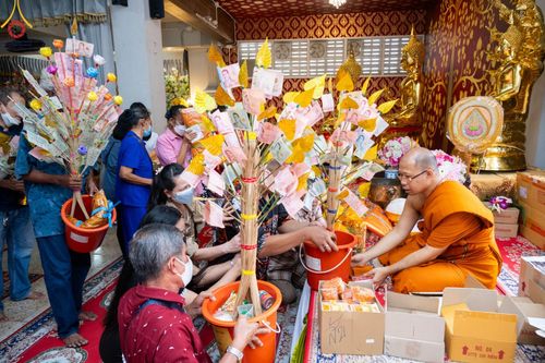 ภาพ No.94266:พิธีทอดกฐินสามัคคีทั่วไทย 5,000 วัด ณ วัดกล้าชอุ่ม จ.ปทุมธานี วันที่ 12 พฤศจิกายน พ.ศ. 2566