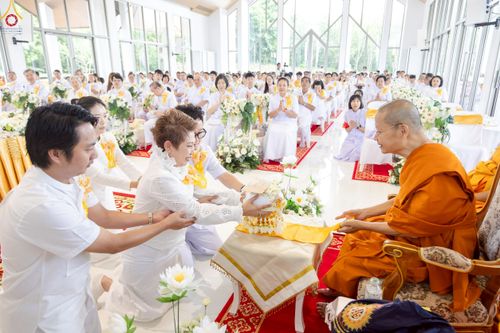 ภาพ No.239378:วันอาทิตย์ที่ 17 สิงหาคม พ.ศ. 2568 พิธีกดปุ่มอัญเชิญรูปเหมือน พระมงคลเทพมุนี (สด จันทสโร)  ณ มหาวิหารแก้วพระมงคลเทพมุนี  ศูนย์ปฏิบัติธรรมแก้วเมืองเลย