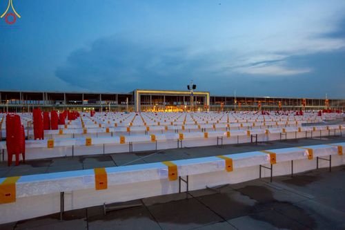 ภาพ No.218925:วันที่ 18-20 เมษายน พ.ศ. 2568 การเตรียมงานในลานธรรม , วิหารคด เพื่องานวันคุ้มครองโลก 22 เมษายน พศ. 2568