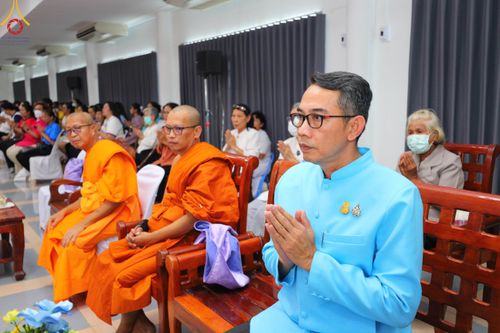 ภาพ No.102599:วันรวมพลังเด็กดี V-Star ผู้นำฟื้นฟูศีลธรรมโลก จังหวัดชุมพร วันที่ 15 ธันวาคม พ.ศ. 2566 ณ ธุดงคสถานชุมพร อ.เมือง จ.ชุมพร