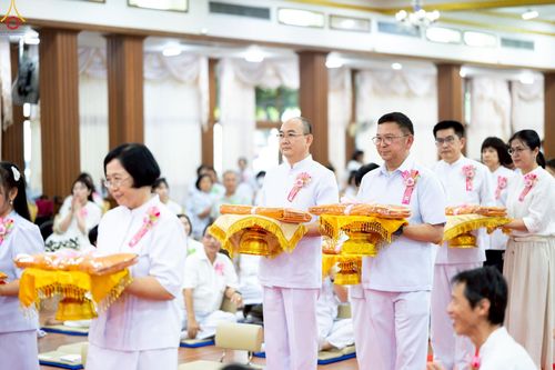 ภาพ No.234972:วันเสาร์ที่ 26 กรกฎาคม พ.ศ. 2568 พิธีทอดผ้าป่าบูรณปฏิสังขรณ์ วัดสามพระยาวรวิหาร ณ ศาลาอบรมสงฆ์ วัดสามพระยาวรวิหาร เขตพระนคร กรุงเทพมหานครฯ