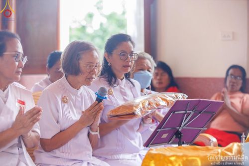 ภาพ No.166231:พิธีทอดกฐิน ณ วัดเจริญธรรมนิมิตร จ.ราชบุรี ในโครงการกฐินสามัคคีทั่วไทย 30,000 วัด บูชาธรรม 80 ปี หลวงพ่อธัมมชโย โดยคณะศิษยานุศิษย์วัดพระธรรมกาย วันที่ 20 ตุลาคม พ.ศ. 2567