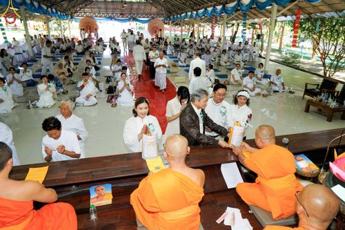 ภาพ No.98266:พิธีทอดกฐินสามัคคี  สร้างอาคารอเนกประสงค์และถนนธรรมรัตนวิถี วันเสาร์ที่ ๒๕ พฤศจิกายน พ.ศ. ๒๕๖๖ ณ ธุดงคสถานลุ่มน้ำฝาง อำเภอฝาง จังหวัดเชียงใหม่