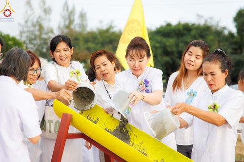 ภาพ No.100602:พิธีทอดกฐินสามัคคี เพื่อสร้างถนนธรรมวิถี ณ ศูนย์อบรมเยาวชนบางปะหัน จ.พระนครศรีอยุธยา วันอาทิตย์ที่ ๒๖ พฤศจิกายน พ.ศ. ๒๕๖๖