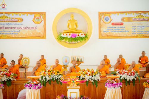 ภาพ No.263577:วันที่ 23 ตุลาคม พ.ศ. 2568 พิธีทอดกฐินสามัคคี เพื่อปรับปรุงและต่อเติมอาคารอเนกประสงค์ และพิธีทอดกฐินสามัคคีทั่วไทย 30,000 วัด ณ ศูนย์ปฏิบัติธรรมโพธารามราชบุรี ตำบลเขาชะงุ้ม อำเภอโพธาราม จังหวัดราชบุรี