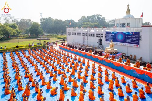 ภาพ No.209971:วันอังคารที่ 4 มีนาคม พ.ศ. 2568 พิธีบรรพชาสามเณรเนปาล 500 รูป ณ ลุมพินี ประเทศเนปาล