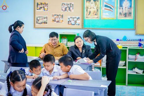 ภาพ No.104785:วันรวมพลังเด็กดี V-star ผู้นำฟื้นฟูศีลธรรมโลก จังหวัดพังงา วันที่ 22 ธันวาคม พ.ศ. 2566 ณ โรงเรียนอนุบาลพังงา