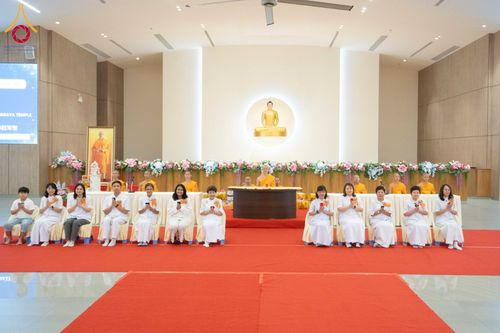 ภาพ No.161722:พิธีถวายทุนการศึกษา ภาษาต่างประเทศแด่สามเณร วันสามเณรอินเตอร์ วันเสาร์ที่ 5 ตุลาคม พ.ศ. 2567 ณ ค่ายจองแชมป์ หมู่กุฏิสามเณรเปรียญธรรม วัดพระธรรมกาย จ.ปทุมธานี