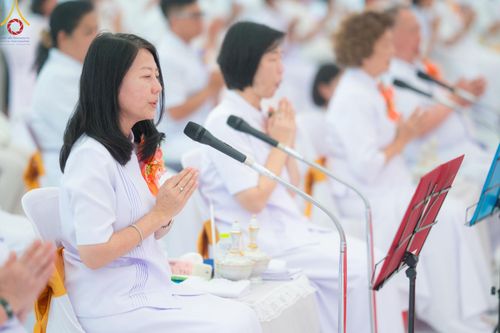 ภาพ No.137047:พิธีทอดผ้าป่าโครงสร้างเหล็กค้ำฟ้ามหามงคล อาคาร 80 ปี หลวงพ่อธัมมชโย ณ ศูนย์ปฏิบัติธรรมวิหารแดง ต.เจริญธรรม อ.วิหารแดง จ.สระบุรี วันที่ 19 พฤษภาคม พ.ศ. 2567