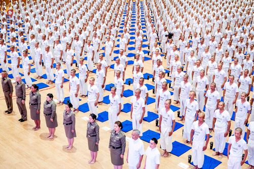 ภาพ No.340330:วันที่ 23 กรกฎาคม พ.ศ. 2569 พิธีเปิดโครงการพัฒนาคุณธรรม จริยธรรม สำหรับนักเรียนนายสิบตำรวจ (นสต.) รุ่นที่ 17 ศูนย์ฝึกอบรมตำรวจภูธรภาค 1 ระหว่างวันที่ 23-27 กรกฏาคม 2569 ( 5 วัน 4 คืน) ณ ศูนย์ปฏิบัติธรรมเวิล์ดพีช วัลเล่ย์ (World Peace Valley) เขาใหญ่  ต.ห