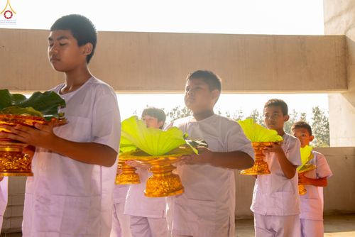 ภาพ No.316751:วันเสาร์ที่ 28 มีนาคม พ.ศ.2569 พิธีปลงผมนาคธรรมทายาท โครงการสามเณรยุวธรรมทายาท รุ่นที่ 34 โครงการสามเณรมัชฌิมธรรมทายาท รุ่นที่ 30 ณ มหารัตนวิหารคด 13 วัดพระธรรมกาย