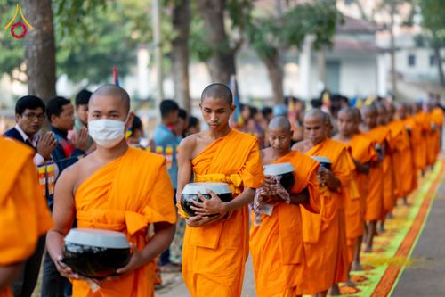 ภาพ No.131174:Photo Story ปฐมบรรพชาชาวพุทธมาร์มา Episode 4/5 วันที่ 13 กุมภาพันธ์พ.ศ. 2567 ณ วัดธัมจักร อรัญกุฏิ บังกลาเทศ