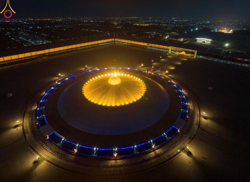 ภาพ No.120514:พิธีต้อนรับพระธรรมยาตรา ในโครงการธรรมยาตรา กตัญญูบูชา มหาปูชนียาจารย์ พระมงคลเทพมุนี(สด จนฺทสโร) พระผู้ปราบมาร อนุสรณ์สถาน 7 แห่ง ปีที่ 12 วันที่ 28 มกราคม พ.ศ. 2567 ณ วัดพระธรรมกาย จ.ปทุมธานี (ชุดที่ 2)