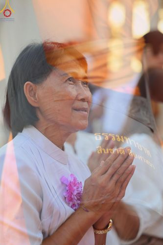 ภาพ No.113306:พิธีต้อนรับพระธรรมยาตรา ปีที่ 12 วันที่ 15 มกราคม พ.ศ. 2567 ณ วัดโบสถ์บน จ.นนทบุรี