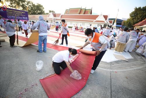 ภาพ No.114367:V.13 ตามติด การเตรียมงาน เก็บงาน การรับบุญของเจ้าหน้าที่หน่วยงานต่างๆ เพื่อโครงการธรรมยาตรา ปีที่ 12 ระหว่างวันที่ 2 - 31 มกราคม พ.ศ. 2567