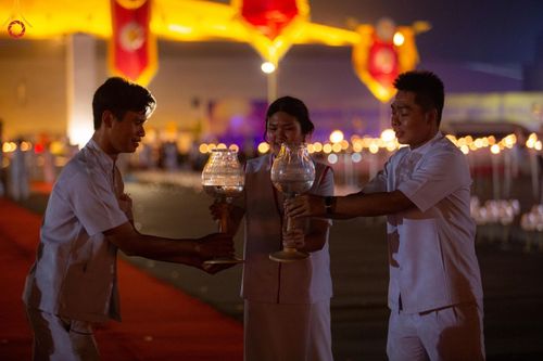 ภาพ No.125562:V.27 มาฆะ สาธุ  การรับบุญเตรียมงาน ปฎิบัติงาน เก็บงาน ของเจ้าหน้าที่หน่วยงานต่างๆ เพื่อวันมาฆบูชา วันเสาร์ที่ 24 กุมภาพันธ์  พ.ศ. 2567 ณ วัดพระธรรมกาย จ.ปทุมธานี