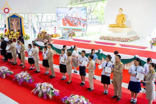 ภาพ No.214194:วันอังคารที่ 1 เมษายน พ.ศ. 2568  “วันคล้ายวันสถาปนากระทรวงศึกษาธิการ ครบรอบ 133 ปี จ.ปทุมธานี ณ วัดพระธรรมกาย”