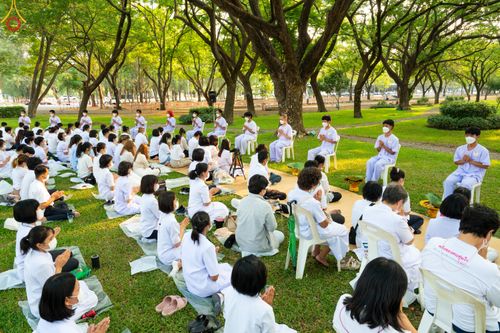 ภาพ No.80128:พิธีตัดปอยผมและปลงผมนาคธรรมทายาท โครงการอุปสมบทหมู่ธรรมทายาท พุทธศาสตร์สากลรุ่นที่ 7 (ภาคฤดูร้อน) วันอาทิตย์ที่ 9 เมษายน พ.ศ.2566