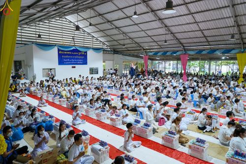 ภาพ No.82237:พิธีตักบาตรพระ 1,000 รูป ปีที่ 8 วันเสาร์ที่ 10 มิถุนายน 2566 ณ ธุดงคสถานล้านนา อ.สันทราย จ.เชียงใหม่