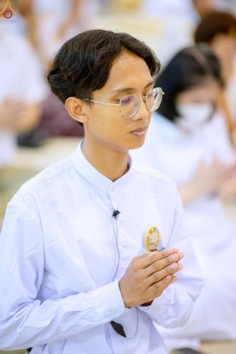 ภาพ No.327837:วันที่ 3 พฤษภาคม พ.ศ.2569 พิธีรับมอบพระบรมสารีริกธาตุ จากสาธารณรัฐแห่งสหภาพเมียนมา ณ ห้องแก้วสารพัดนึก วัดพระธรรมกาย
