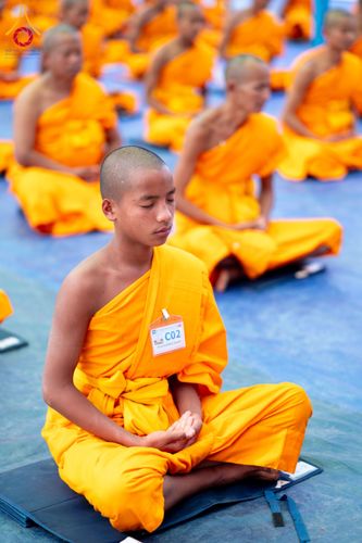 ภาพ No.131004:Photo Story ปฐมบรรพชาชาวพุทธมาร์มา Episode 4/5 วันที่ 13 กุมภาพันธ์พ.ศ. 2567 ณ วัดธัมจักร อรัญกุฏิ บังกลาเทศ