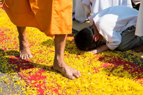 ภาพ No.116653:พิธีต้อนรับพระธรรมยาตรา ปีที่ 12 ณ อนุสรณ์สถานบางปลา จ.นครปฐม วันที่ 21 มกราคม พ.ศ. 2567