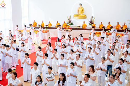 ภาพ No.254289:วันที่ 12 ตุลาคม พ.ศ. 2568 พิธีทอดกฐินสามัคคีวัดพระธรรมกายสิงคโปร์  新加坡法身寺功德衣法会 Dhammakaya Centre Singapore Kathina Ceremony  