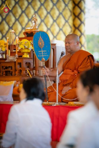 ภาพ No.210698:วันพฤหัสบดีที่ 13 มีนาคม พ.ศ. 2568  สมโภชพระประธานอุโบสถวัดป่าอุบลแก้ว จังหวัดอุบลราชธานี