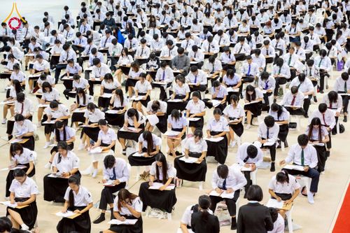 ภาพ No.273328:วันที่ 23 พฤศจิกายน พ.ศ. 2568 การสอบตอบปัญหาธรรมะ ทางก้าวหน้า "ระดับอุดมศึกษา" ณ ห้องแก้วสารพัดนึก 1 สภาธรรมกายสากล วัดพระธรรมกาย จ.ปทุมธานี