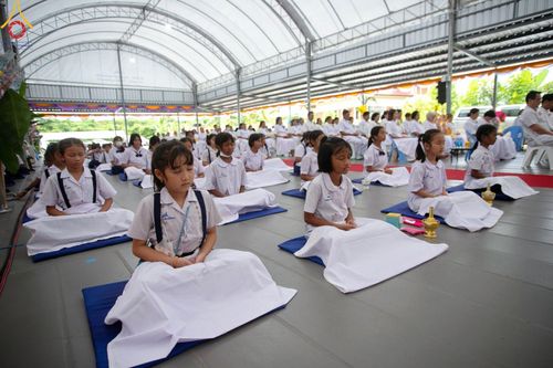 ภาพ No.94705:พิธีทอดกฐินสามัคคี สร้างกุฏิสงฆ์หลังแรก ณ ศูนย์ปฏิบัติธรรมและอบรมเยาวชนเมืองยะลา (ถนนเวฬุวัน ซอยเศรษฐี) วันที่ 15 พฤศจิกายน พ.ศ. 2566