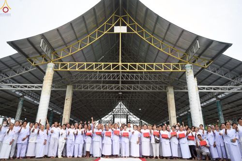 ภาพ No.249010:วันที่ 26-28 กันยายน พ.ศ. 2568 โครงการอบรมอุบาสกแก้ว อุบาสิกาแก้ว รุ่นที่ 3 ตัวแทนทอดกฐินสามัคคีทั่วไทย 30,000 วัด  ณ ศูนย์ปฏิบัติธรรมวิหารแดง อ.วิหารแดง จ.สระบุรี