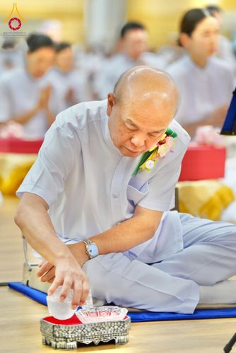 ภาพ No.237864:วันอาทิตย์ที่ 10 สิงหาคม พ.ศ. 2568 พิธีถวายไทยธรรมมุทิตาเปรียญธรรมและบาลีศึกษา ณ ห้องแก้วสารพัดนึก2 วัดพระธรรมกาย ปทุมธานี