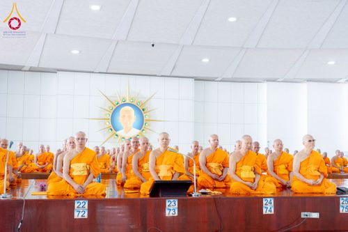 ภาพ No.226559:วันที่ 26 พฤษภาคม พ.ศ. 2568 พิธีบุพเปตพลี ครั้งที่ 164 ร่วมอุทิศบุญแด่หมู่ญาติที่ล่วงลับไปแล้ว และสืบทอดอายุพระพุทธศาสนา ณ หอฉันคุณยายอาจารย์ฯ วัดพระธรรมกาย