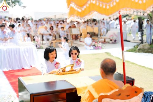 ภาพ No.141664:พิธีประดิษฐานลูกนิมิตมหาสมบัติ  ผูกสีมา สถาปนาอุโบสถ "บูชาธรรม 80 ปี หลวงพ่อธัมมชโย" ณ วัดพระธรรมกายโทชิหงิ ประเทศญี่ปุ่น วันอาทิตย์ที่ 16 มิถุนายน พ.ศ. 2567