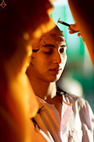 ภาพ No.242986:วันที่ 31 สิงหาคม พ.ศ. 2568 พิธีตัดปอยผมและปลงผม โครงการอุปสมบทหมู่บูชาธรรม ครบรอบ 108 ปี วันครูผู้ค้นพบวิชชาธรรมกาย ณ วัดพระธรรมกาย