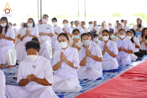 ภาพ No.76224:พิธีกลั่นแผ่นดินสร้างมหาเจดีย์ปัตตานี , พิธีตักบาตรแด่พระภิกษุสงฆ์ 159 รูป ,  พิธีทอดผ้าป่า , พิธีโปรยรัตนชาติ ,  พิธีจุดประทีปถวายเป็นพุทธบูชา ณ ศูนย์อบรมเยาวชนปัตตานี จ.ปัตตานี วันอาทิตย์ที่ 5 กุมภาพันธ์ พ.ศ.2566