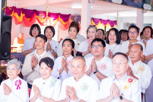 ภาพ No.197478:พิธีทอดผ้าป่าทำนุบำรุงศาสนสถาน ณ วัดโบสถ์(บน) ตำบลบางคูเวียง อำเภอบางกรวย จังหวัดนนทบุรี ในโครงการธรรมยาตรา กตัญญูบูชา มหาปูชนียาจารย์ พระมงคลเทพมุนี(สด จนฺทสโร) พระผู้ปราบมาร อนุสรณ์สถาน 7 แห่ง ปีที่ 13 วันที่ 17 มกราคม พ.ศ. 2568