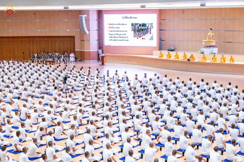 ภาพ No.340320:วันที่ 23 กรกฎาคม พ.ศ. 2569 พิธีเปิดโครงการพัฒนาคุณธรรม จริยธรรม สำหรับนักเรียนนายสิบตำรวจ (นสต.) รุ่นที่ 17 ศูนย์ฝึกอบรมตำรวจภูธรภาค 1 ระหว่างวันที่ 23-27 กรกฏาคม 2569 ( 5 วัน 4 คืน) ณ ศูนย์ปฏิบัติธรรมเวิล์ดพีช วัลเล่ย์ (World Peace Valley) เขาใหญ่  ต.ห