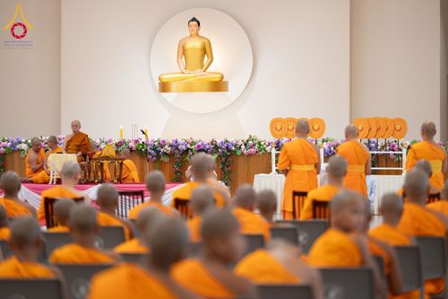 ภาพ No.346696:วันพฤหัสบดี 27 สิงหาคม พ.ศ.2569 พิธีมอบรางวัลแก่สามเณรทรงพระปาฏิโมกข์ปีที่ 4/2569
