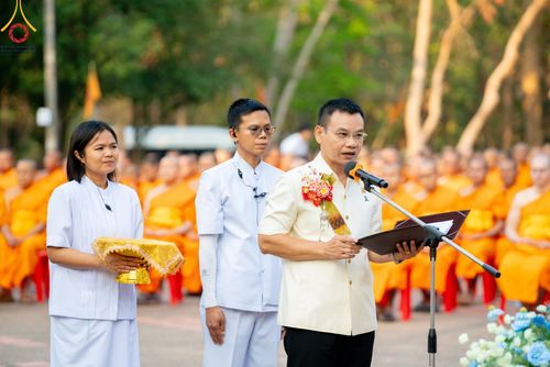 ภาพ No.310473:วันอาทิตย์ที่ 22 กุมภาพันธ์ พ.ศ. 2569 พิธีอัญเชิญพระประธาน “พระธรรมกาย” เพื่อไปประดิษฐาน ณ ธุดงเข้าสถานอำนาจเจริญ จังหวัดอำนาจเจริญ